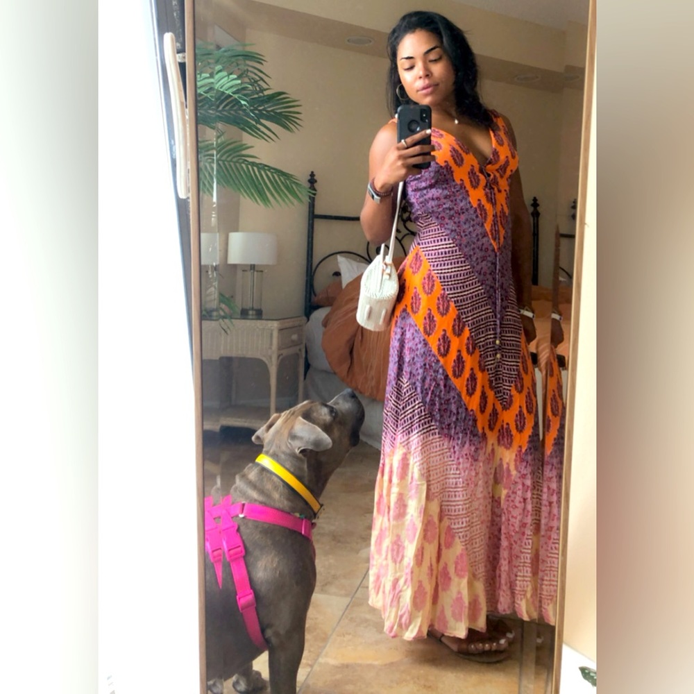 Free People Bohemian Maxi Dress